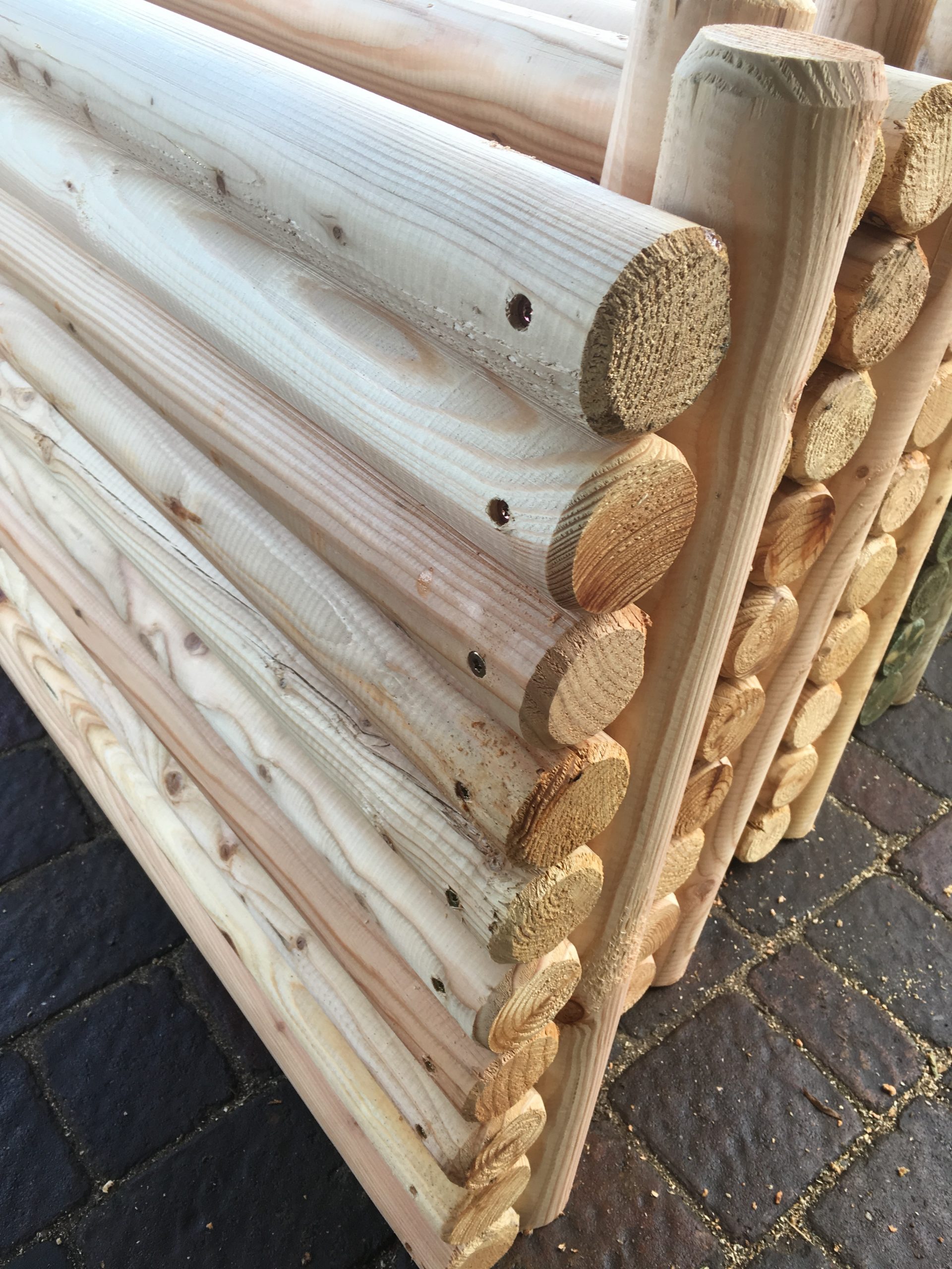 Hochbeet-Holzverarbeitung
