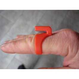 Ringmesser, Fingermesser für die Hohlschnur