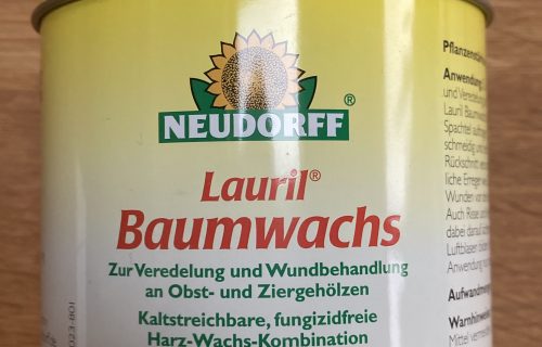 Lauril, Wundverschluß, Baumwachs für Veredlungen, 250g -Neudorff