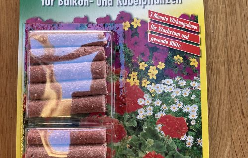 Düngestäbchen für Balkon- und Kübelpflanzen -Floraline