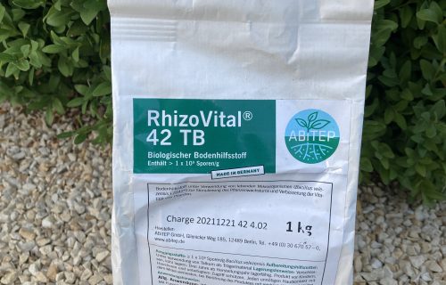 Trockenbeize, Biologischer Bodenhilfsstoff, RhizoVital 42 TB, -ABiTEP