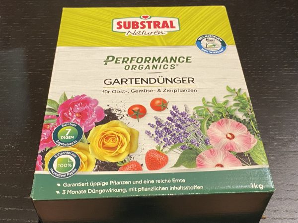 Gartendünger, für Obst- Gemüse- und Zierpflanzen, Naturen -Substral