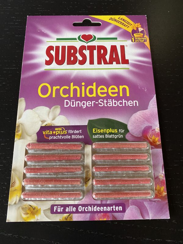 Düngestäbchen für Orchideen -Substral