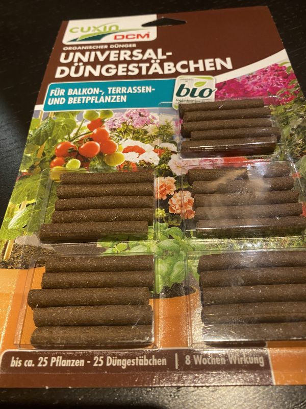 Düngestäbchen für Pflanzen -Cuxin, DCM