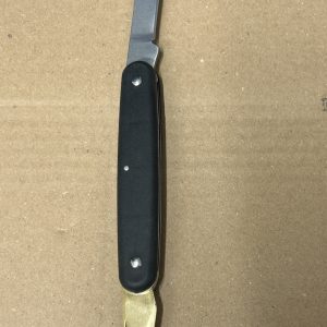 Veredelungsmesser, Schwarz/Kunststoff mit Rindenlöser