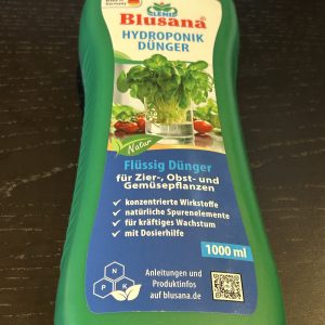 BLUSANA Hydroponik Dünger/Flüssigdünger 1000ml -Leni